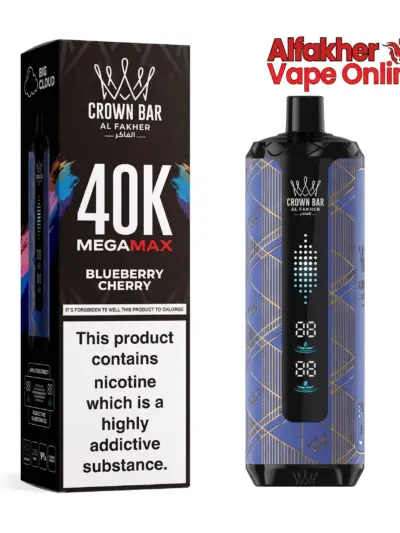 Crown Bar Al Fakher 40K Blueberry Cherry 6mg Disposable