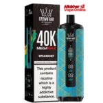 Crown Bar Al Fakher 40K Spear Mint 6mg Disposable Vape