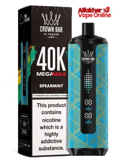 Crown Bar Al Fakher 40K Spear Mint 6mg Disposable Vape