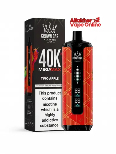 Crown Bar Al Fakher 40K Two Apple 6mg in UAE