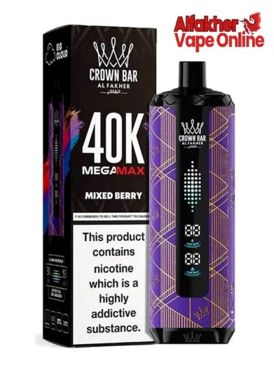 Crown Bar Al Fakher 40K Mixed Berry 6mg Disposable Vape
