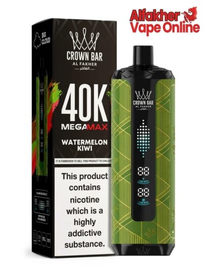 Crown Bar Al Fakher 40K Watermelon Kiwi 6mg UAE